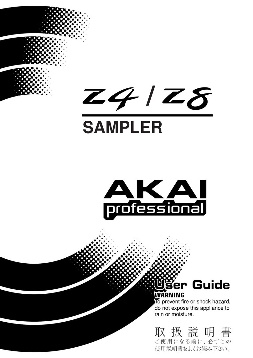 Akai Z4 User manual
