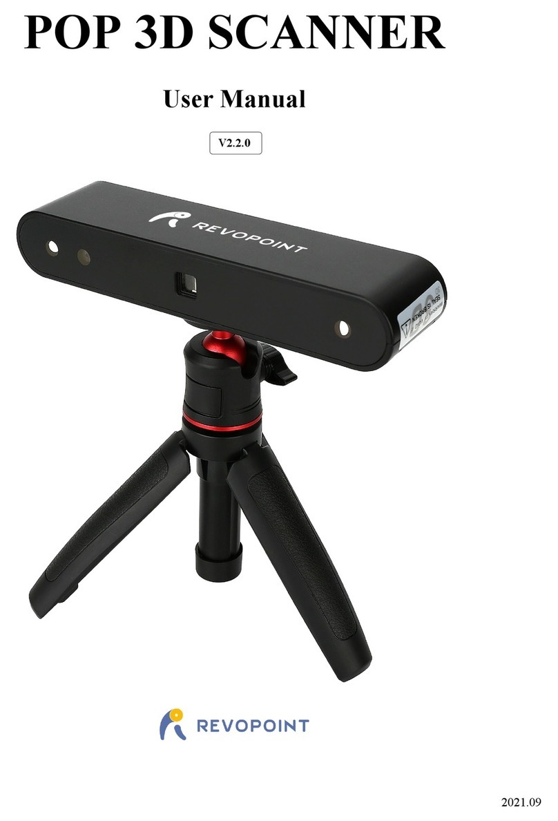 Revopoint POP user manual