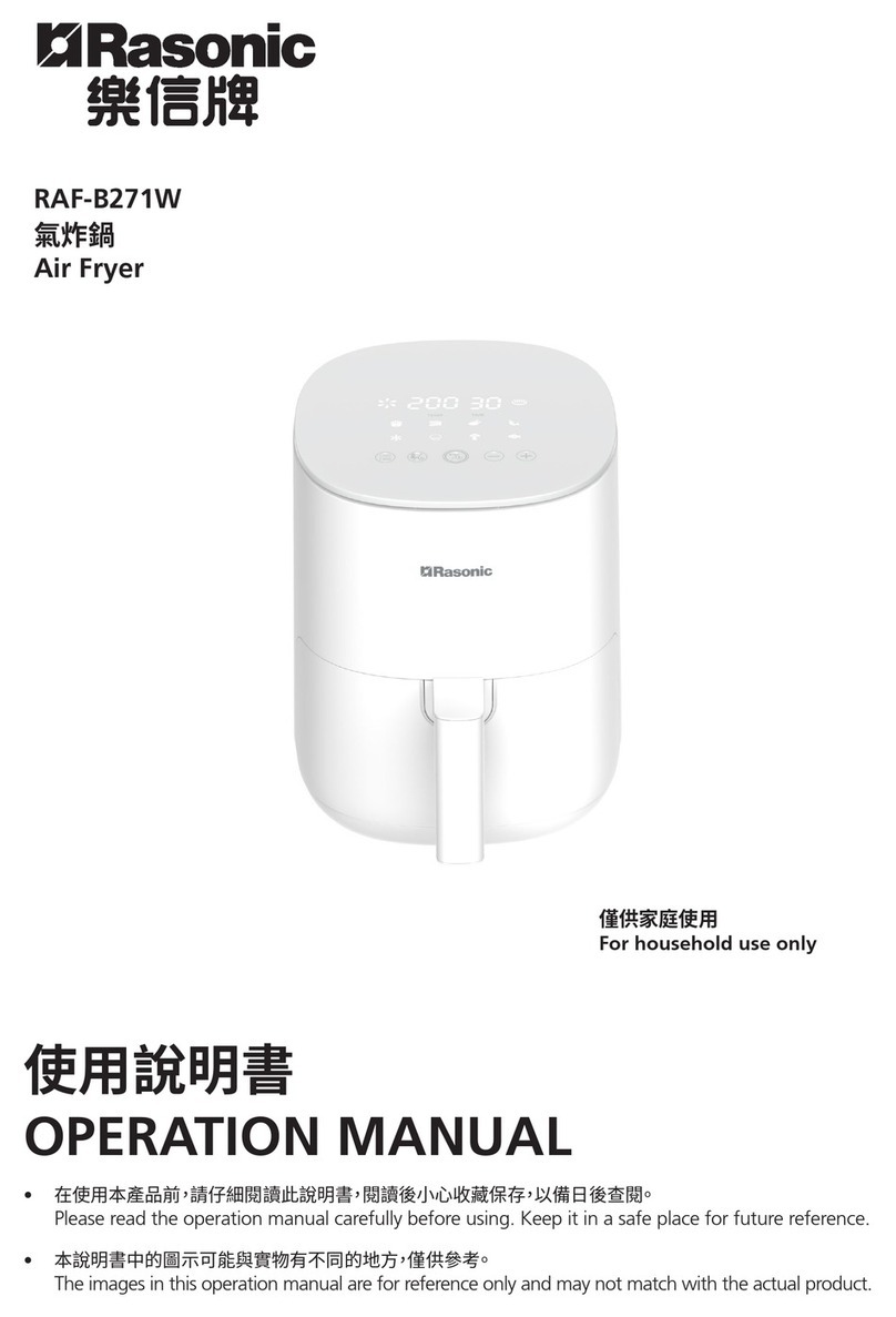 Rasonic RAF-B271W User manual
