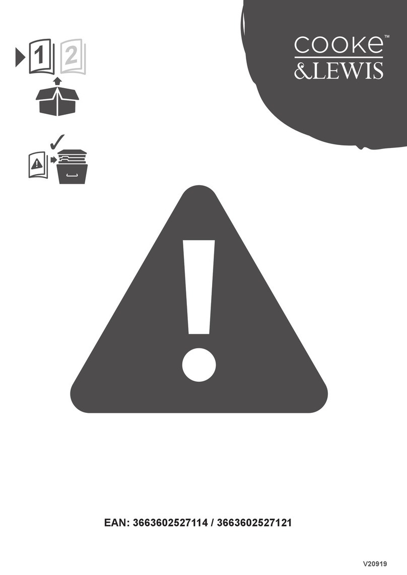 Cooke & Lewis 3663602527114 User manual