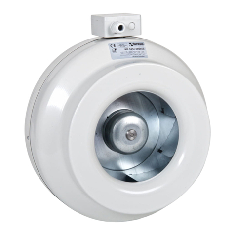 VES Roundfan RM100/EC Manual