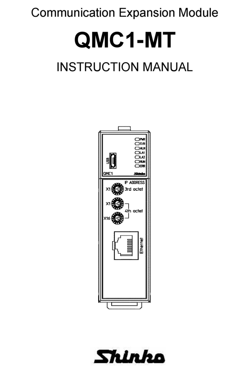 Shinko QMC1-MT instruction manual Shinko QMC1-MT instruction manual