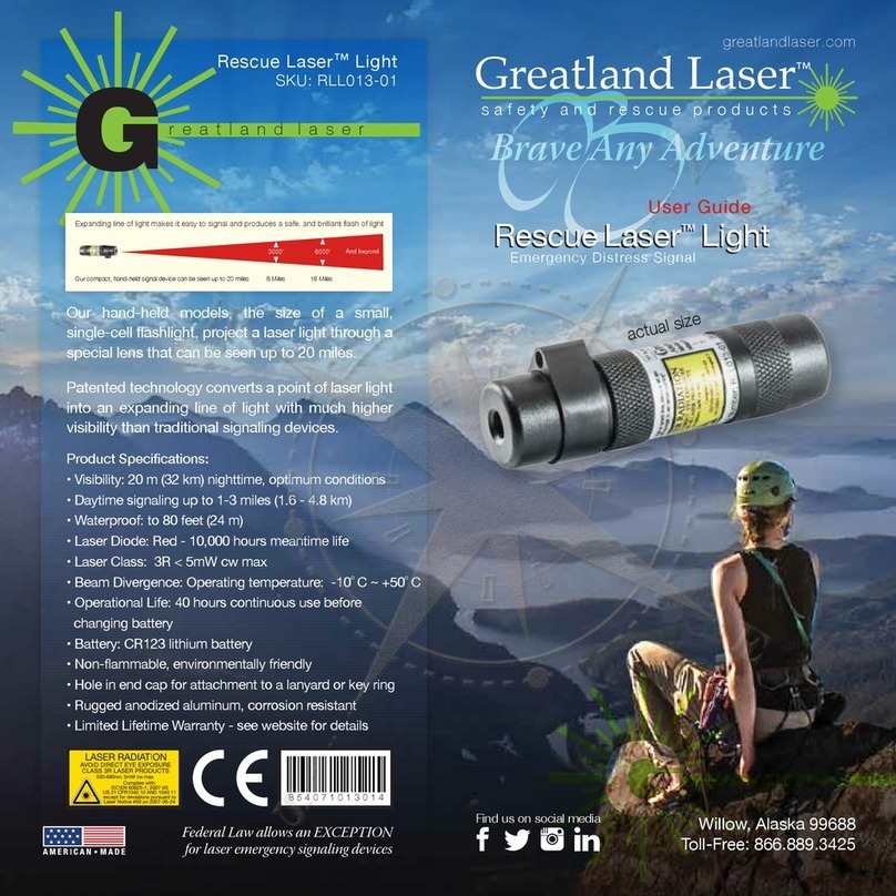 Great Land Rescue Laser Light user guide