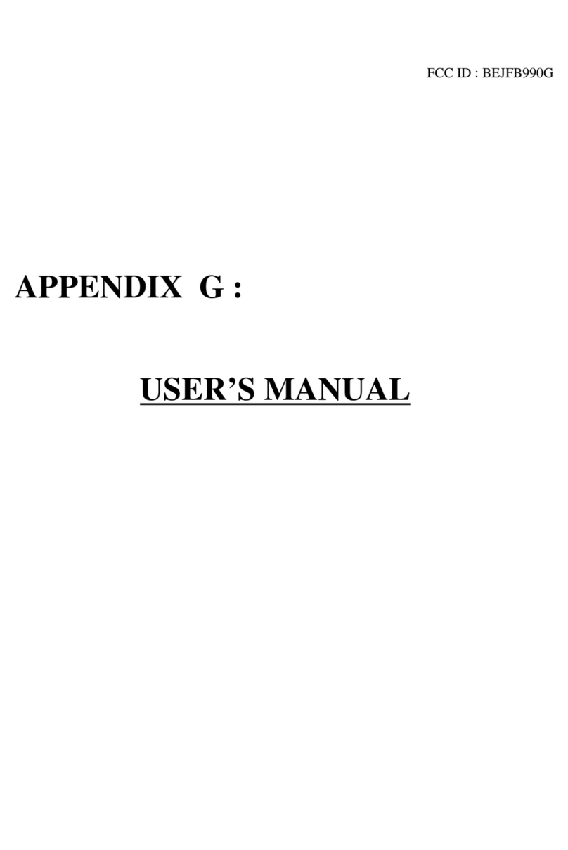 LG BEJFB990G User manual