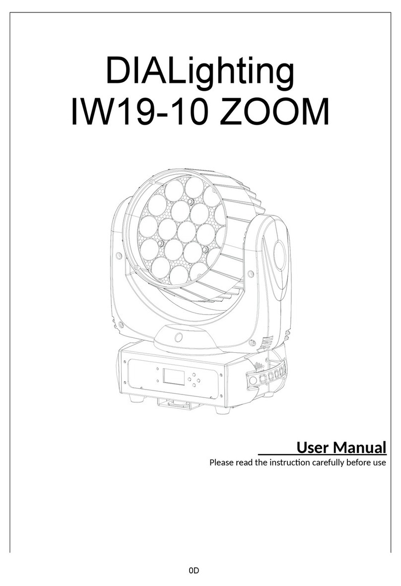 Dialighting IW19-10 ZOOM user manual