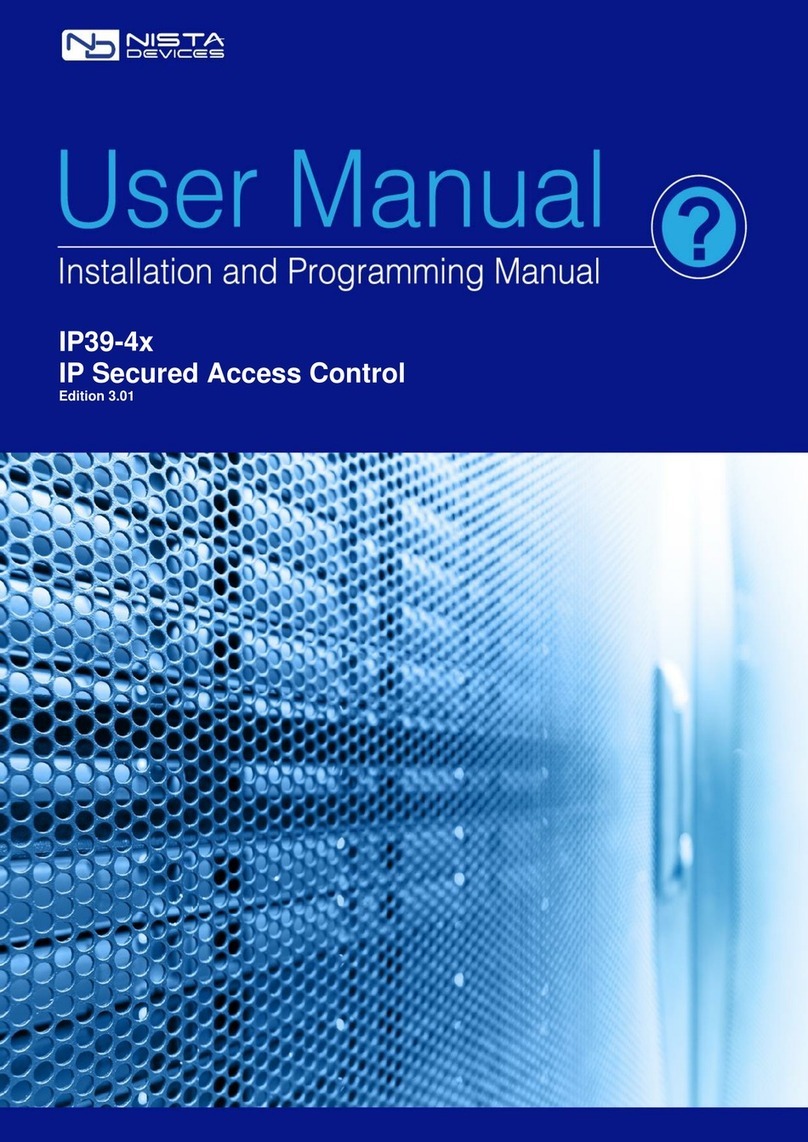 Nista Devices IP39-4 Series User manual