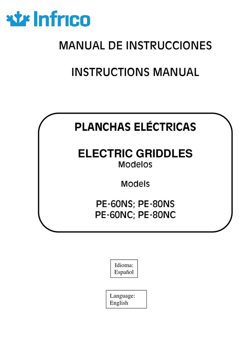 Infrico PE-60NS instruction manual Infrico PE-60NS instruction manual