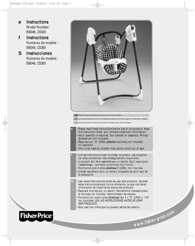 Fisher-Price B8046 instructions