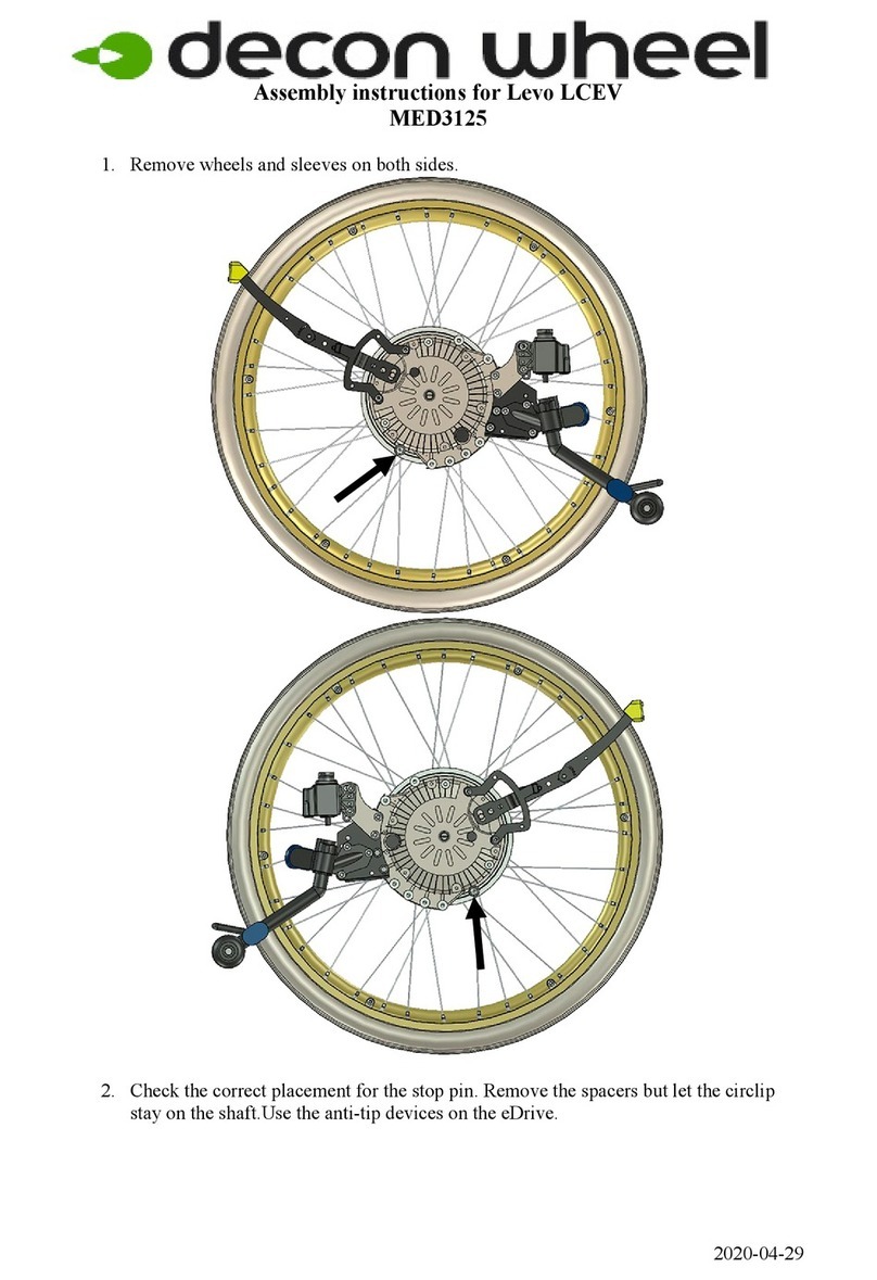 Decon wheel Levo LCEV Assembly instructions