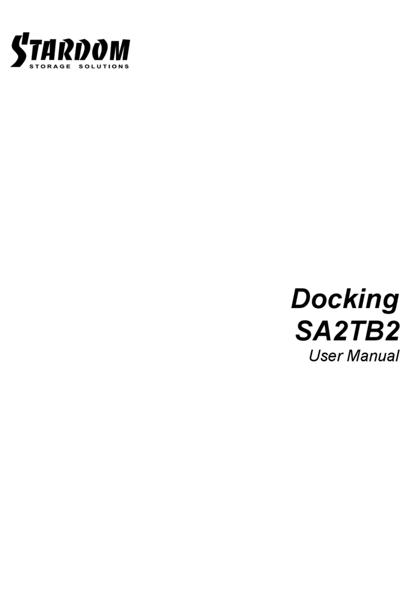Stardom SA2TB2 User manual Stardom SA2TB2 User manual