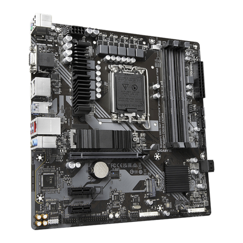 GIGA-BYTE TECHNOLOGY B760M DS3H AX User manual