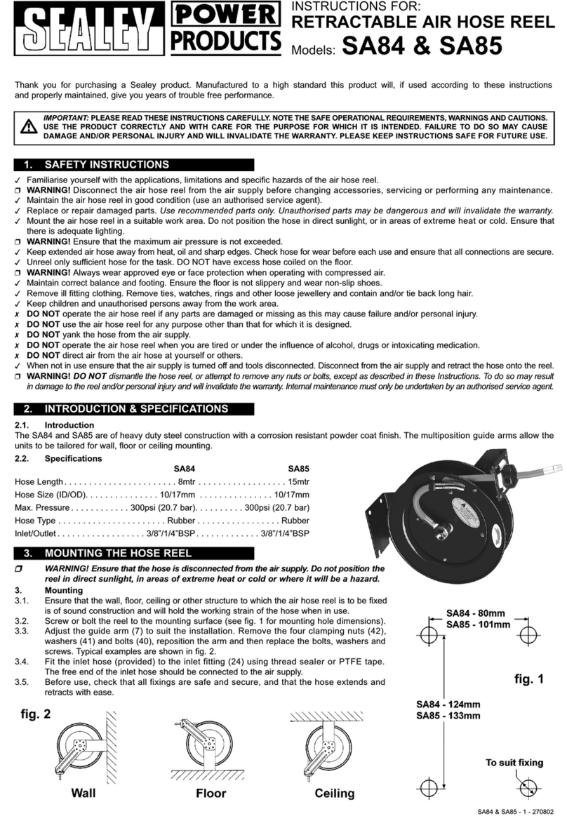 Sealey SA85 User manual