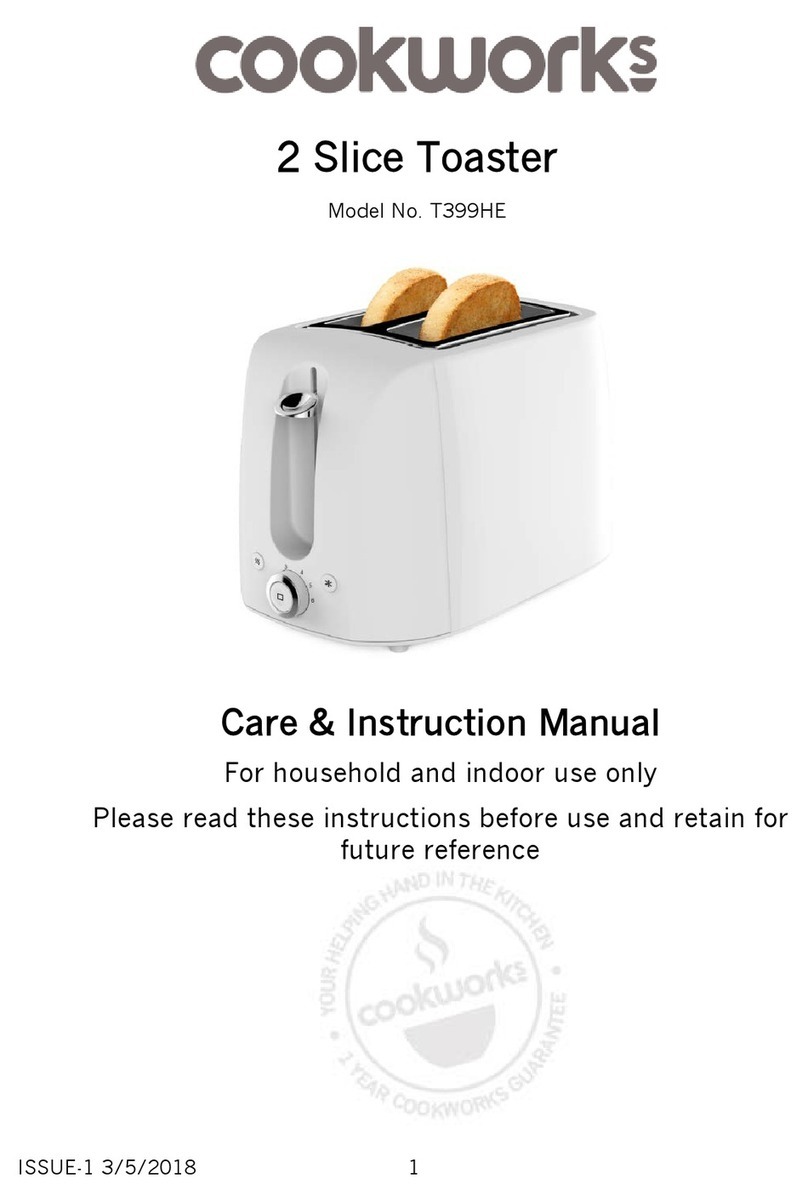 Cookworks T399HE Manual