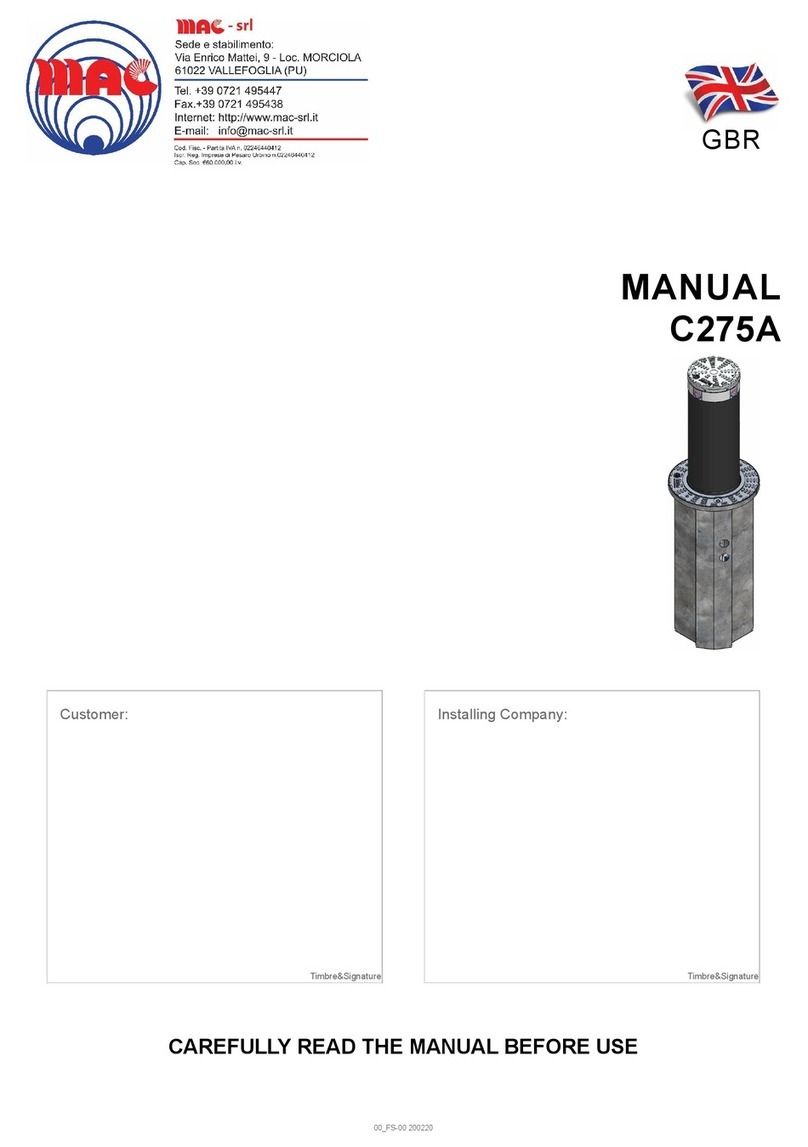 MAC C275A manual