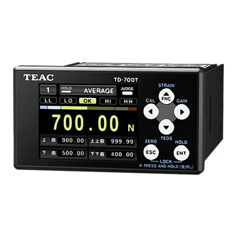 Teac TD-700T Instructions for use