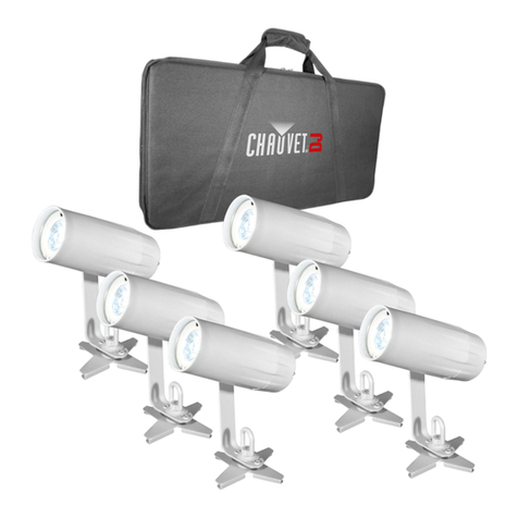 Chauvet DJ EZpin Pack quick start guide