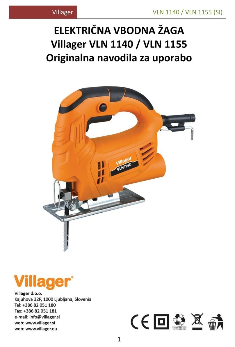 Villager VLN 1140 Original instruction manual
