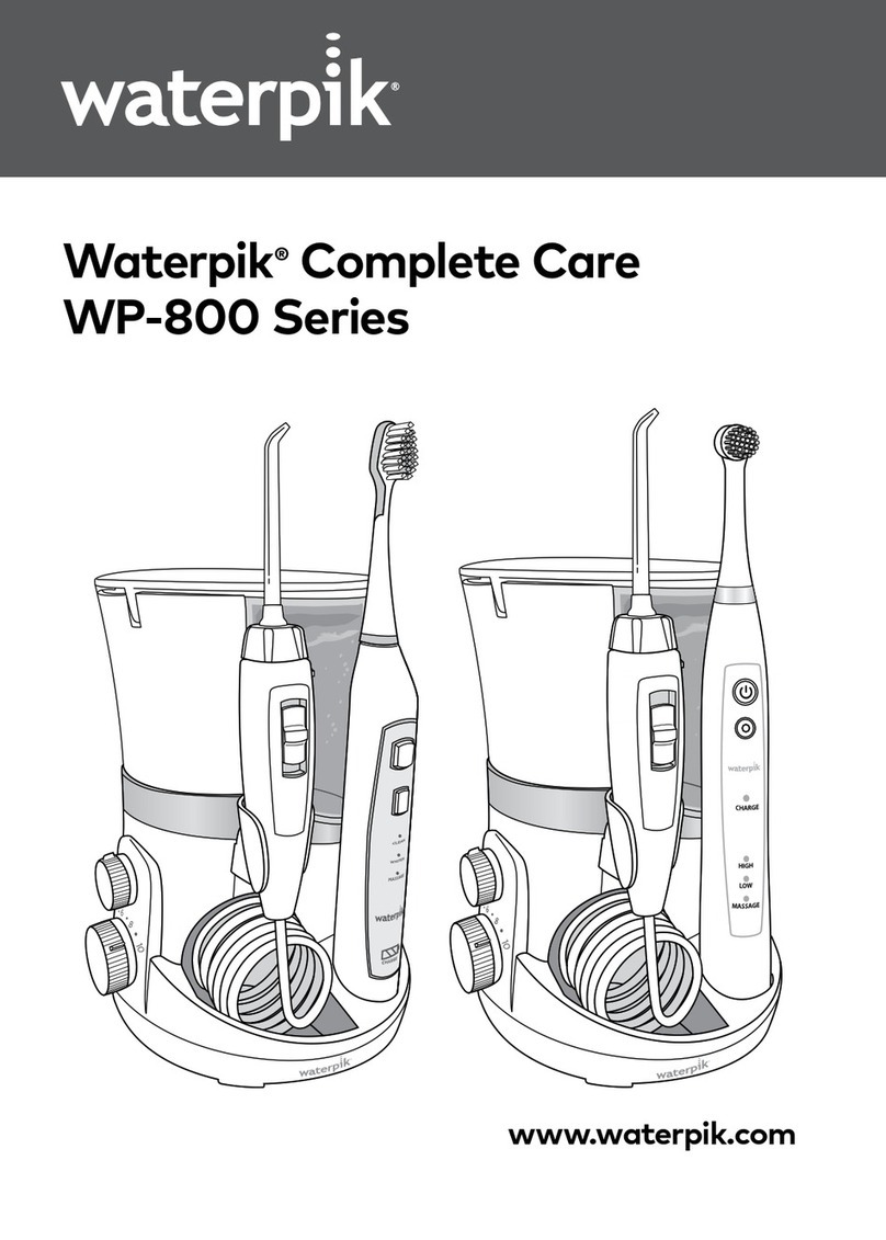 Waterpik Complete Care WP-800 Series User manual