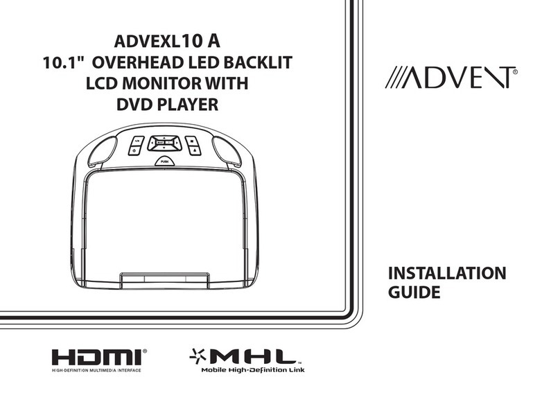 Advent ADVEXL10A installation guide