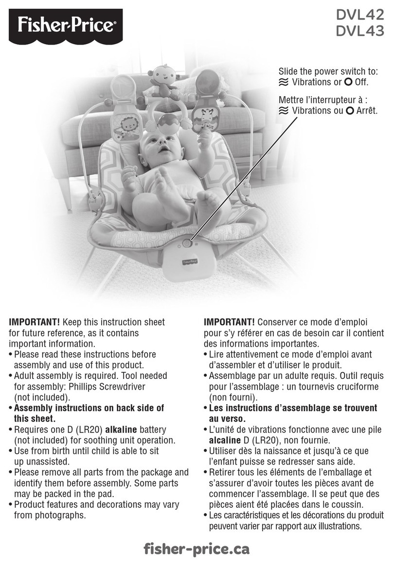 Fisher-Price DVL42 instruction manual