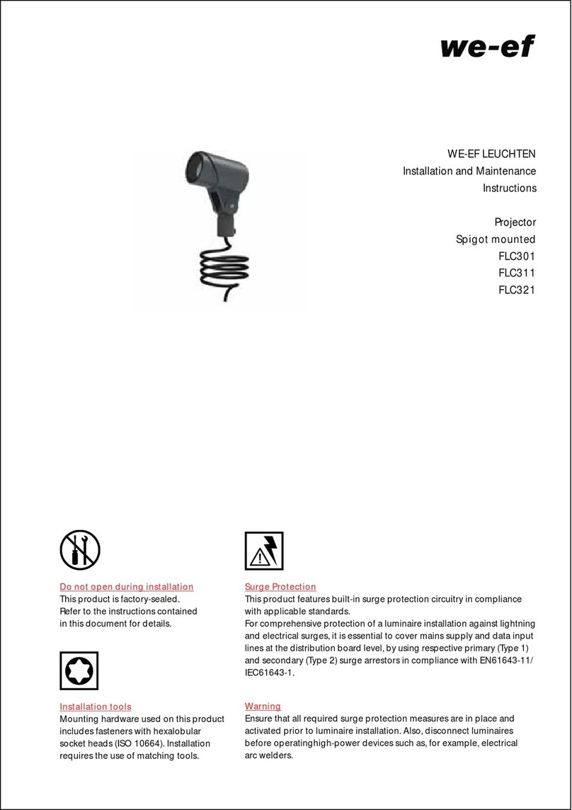 WE-EF FLC301 User manual