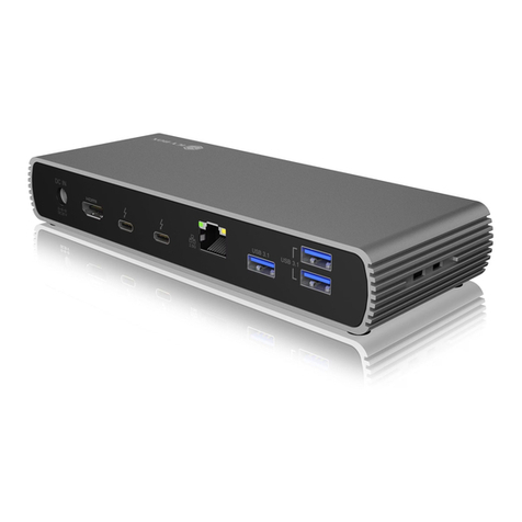 Icy Box IB-DK8801-TB4 User manual