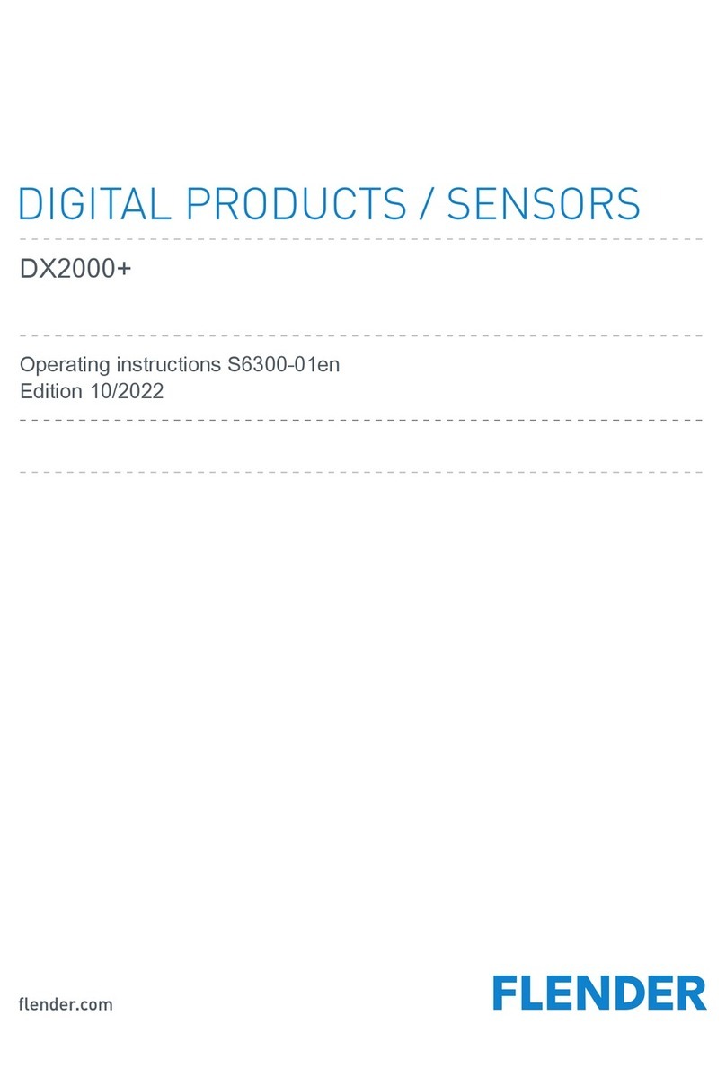 FLENDER DX2000+ operating instructions