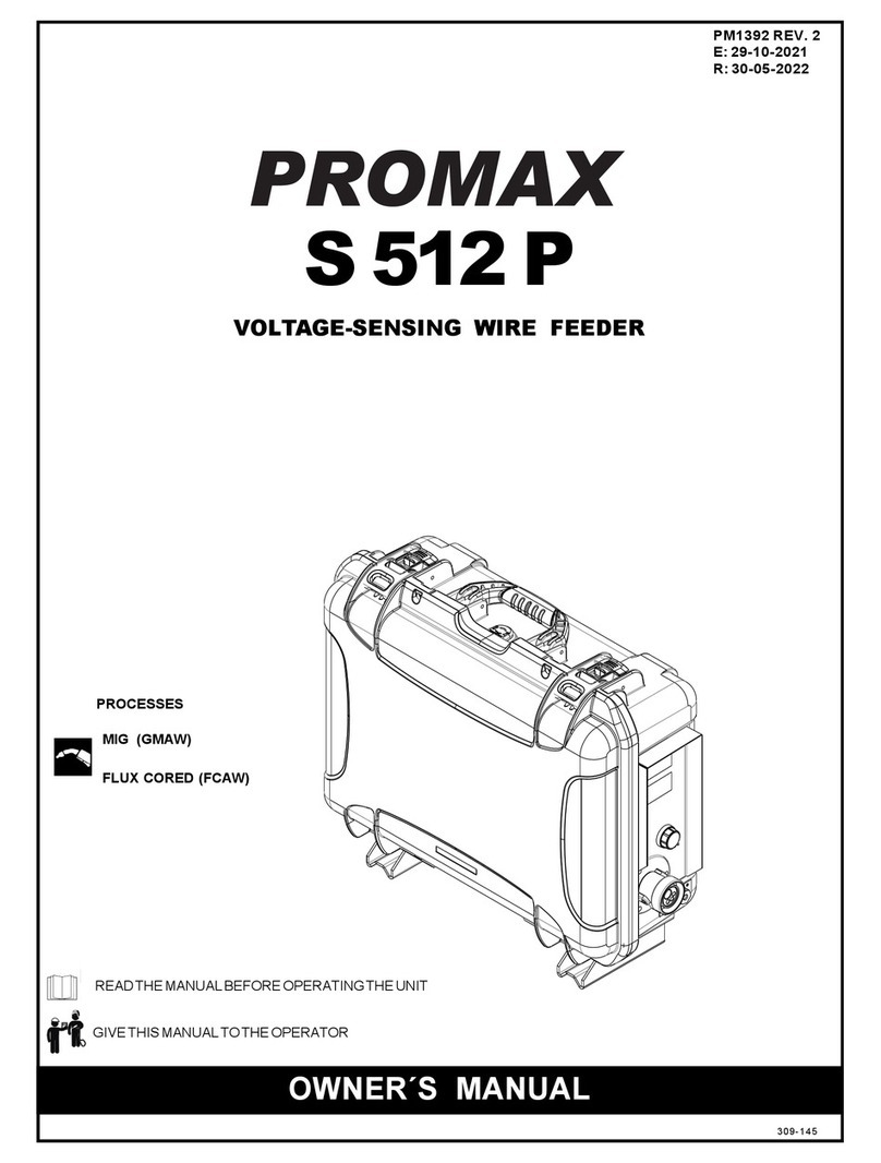 Promax S512P owner's manual
