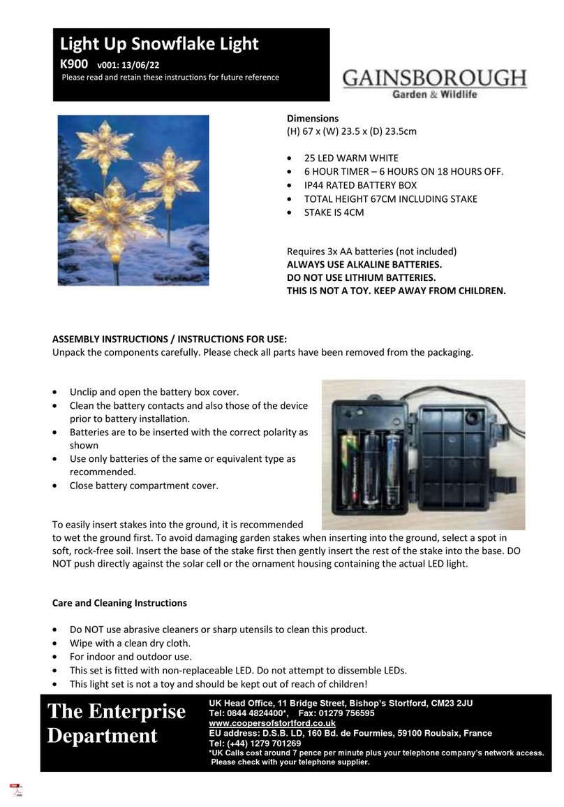 Gainsborough K900 Instructions for use