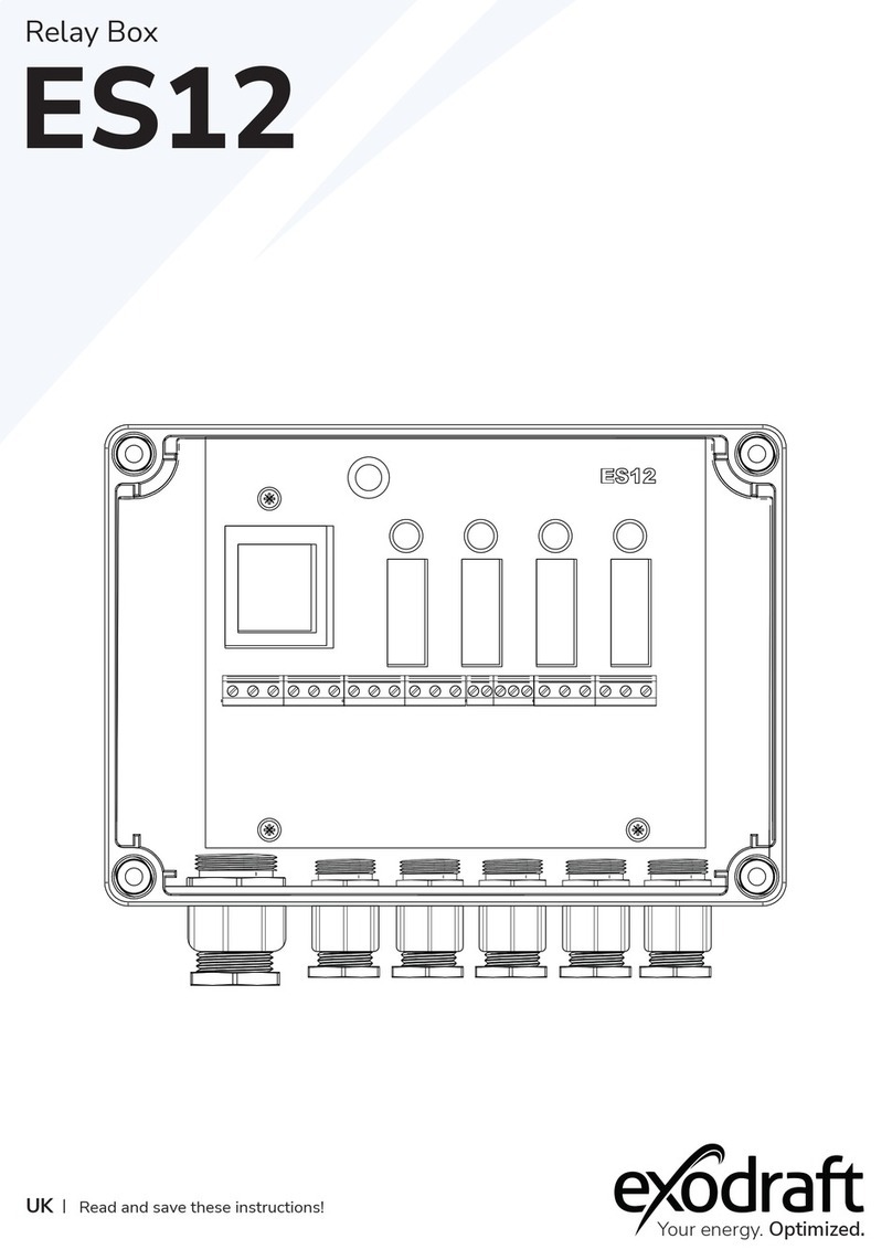 Exodraft ES12 User manual