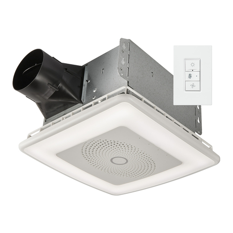 NuTone ROOMSIDE Series quick start guide