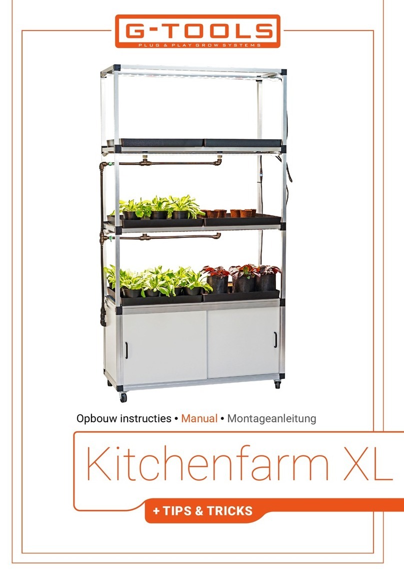 G-Tools Kitchenfarm XL manual