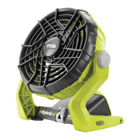 Ryobi R18HF User manual