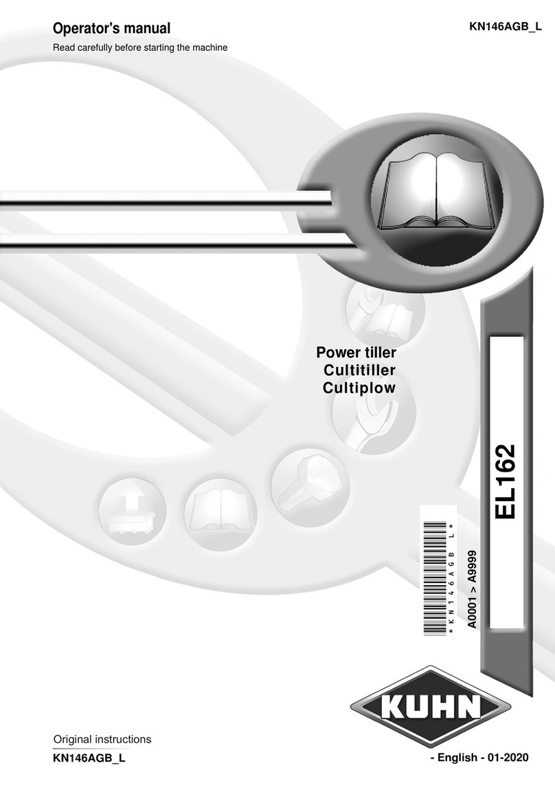 KUHN EL162 User manual