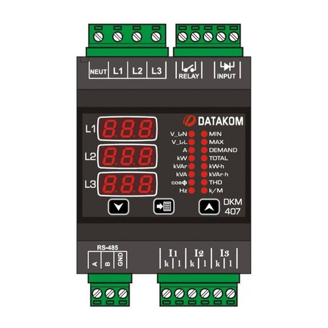 Datakom DKM-407 manual
