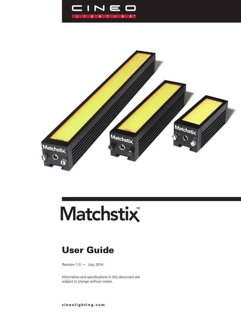 Cineo Matchstix 2700 user guide