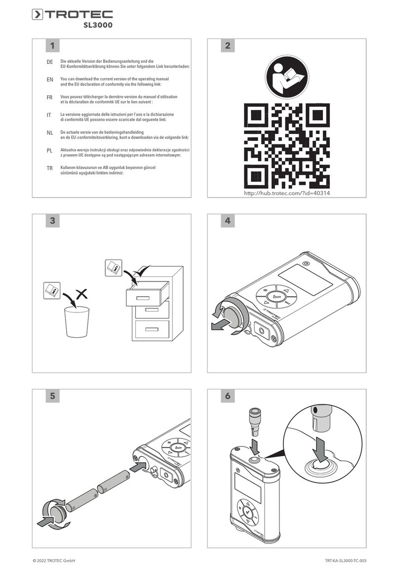 Trotec SL3000 User manual