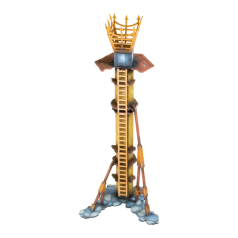 Tabletop Scenics Fantasy Bowl Stadium Light Towers Instructions for use Tabletop Scenics Fantasy Bowl Stadium Light Towers Instructions for use