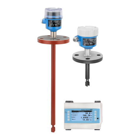 Endress+Hauser Liquiphant FTL62 Density User manual