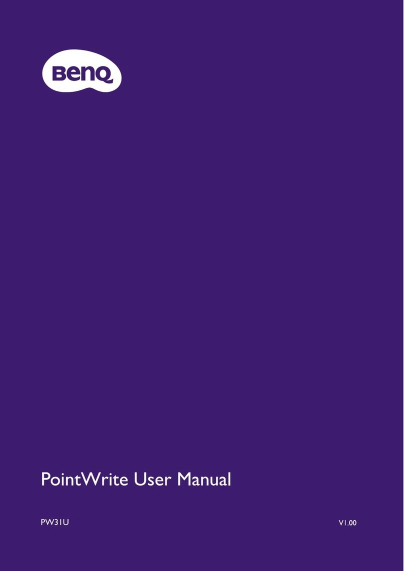 BenQ PointWrite PW31U User manual BenQ PointWrite PW31U User manual