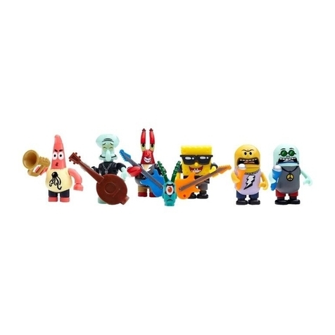 Mega Bloks SpongeBob Squarepants User manual
