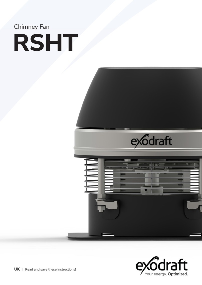 Exodraft RSHT User manual
