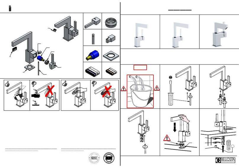 BELLOSTA Zehn 7505/N4/A Installation instruction