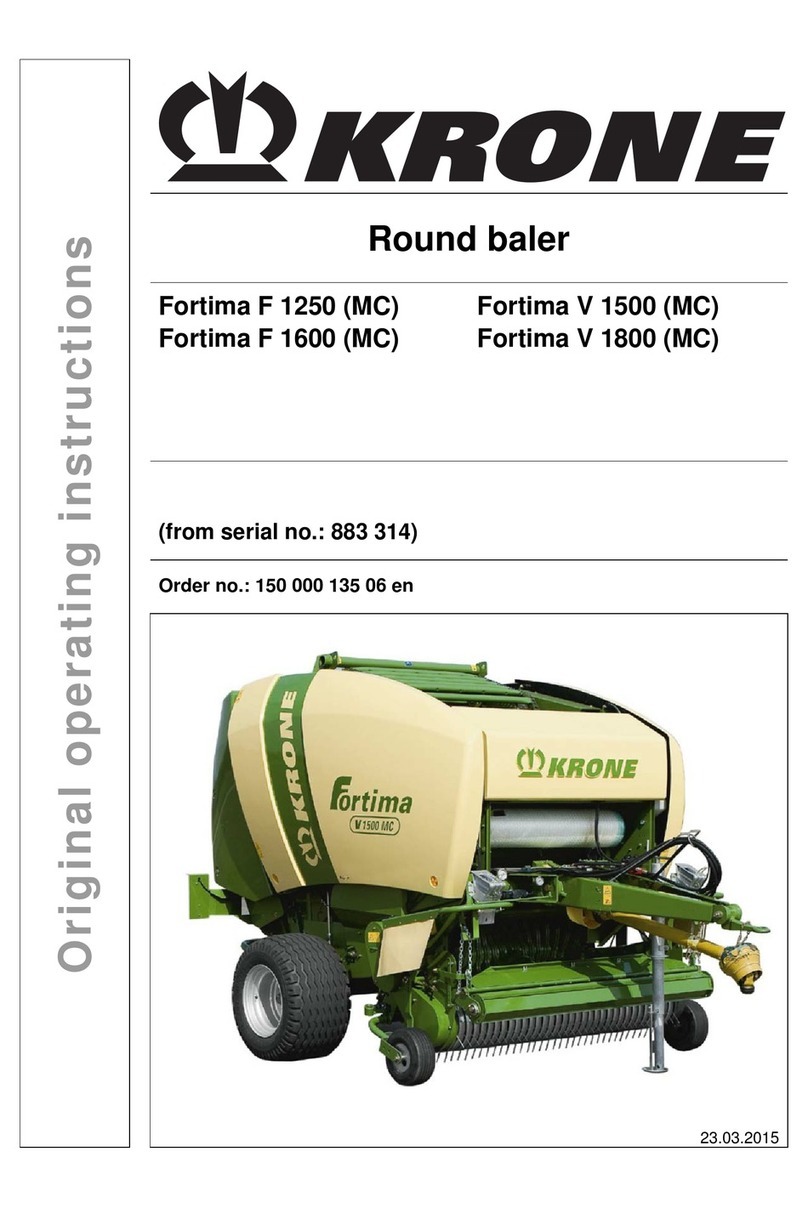 Krone Fortima F 1250 Original operating instructions