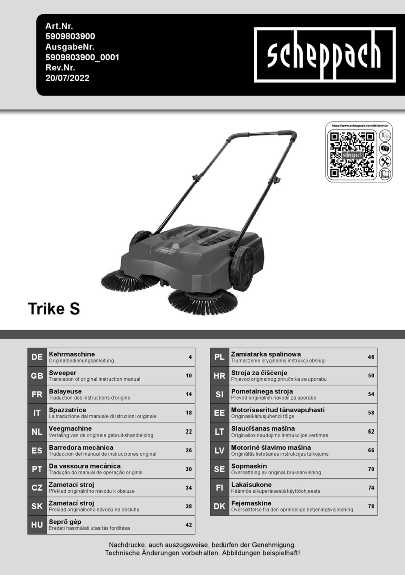 Scheppach Trike S User manual Scheppach Trike S User manual