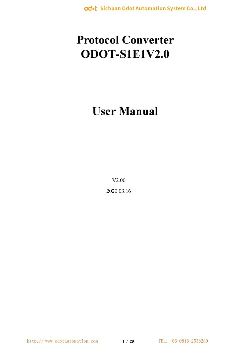 odot ODOT-S1E1V2.0 user manual