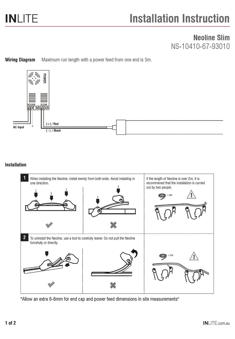 Inlite Neoline Slim NS-10410-67-93010 User manual