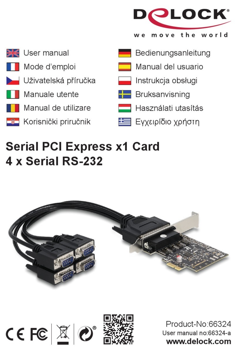 DeLOCK 66324 User manual