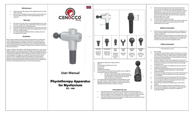 Cenocco CC-9111 user manual