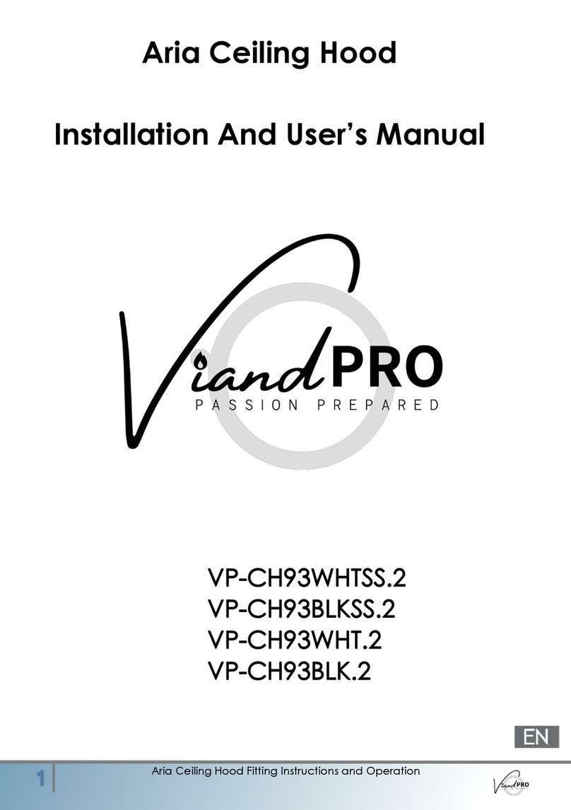 Viand PRO Aria Installation and user manual